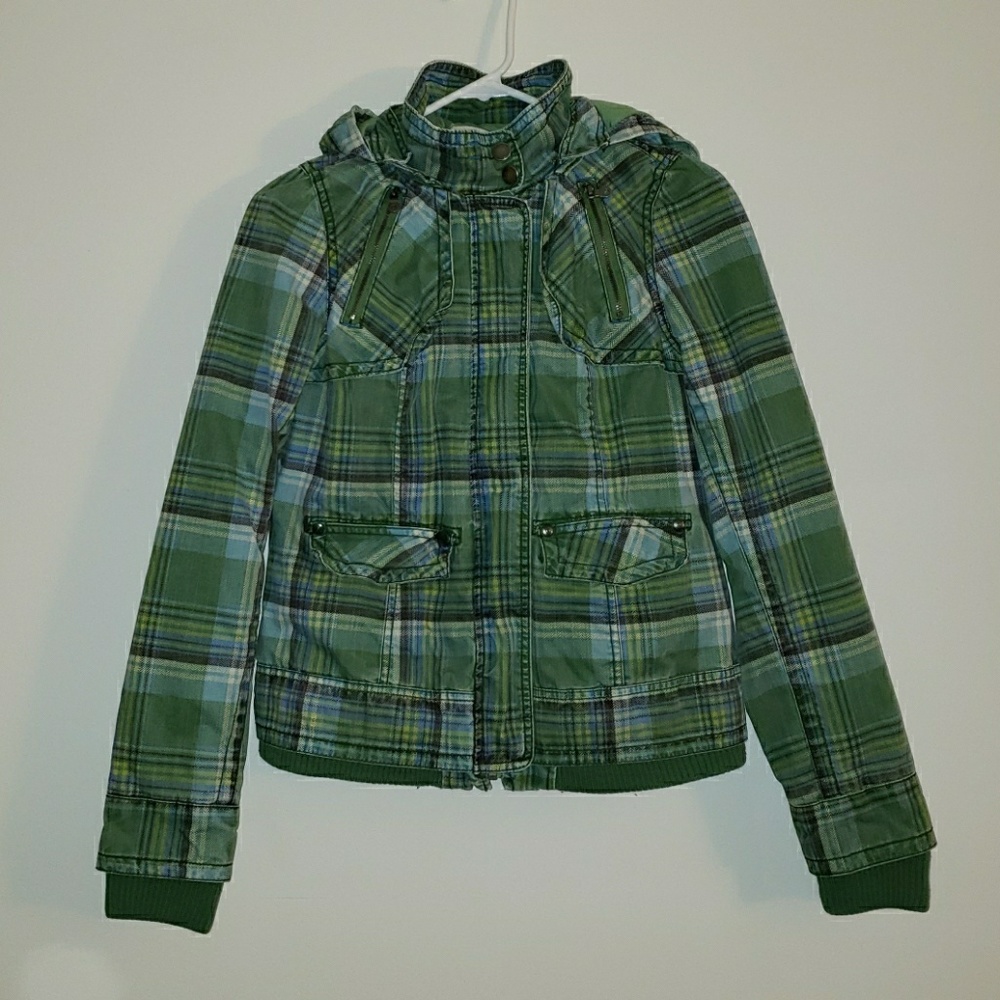 Vintage Mossimo Supply Co plaid winter coat Target